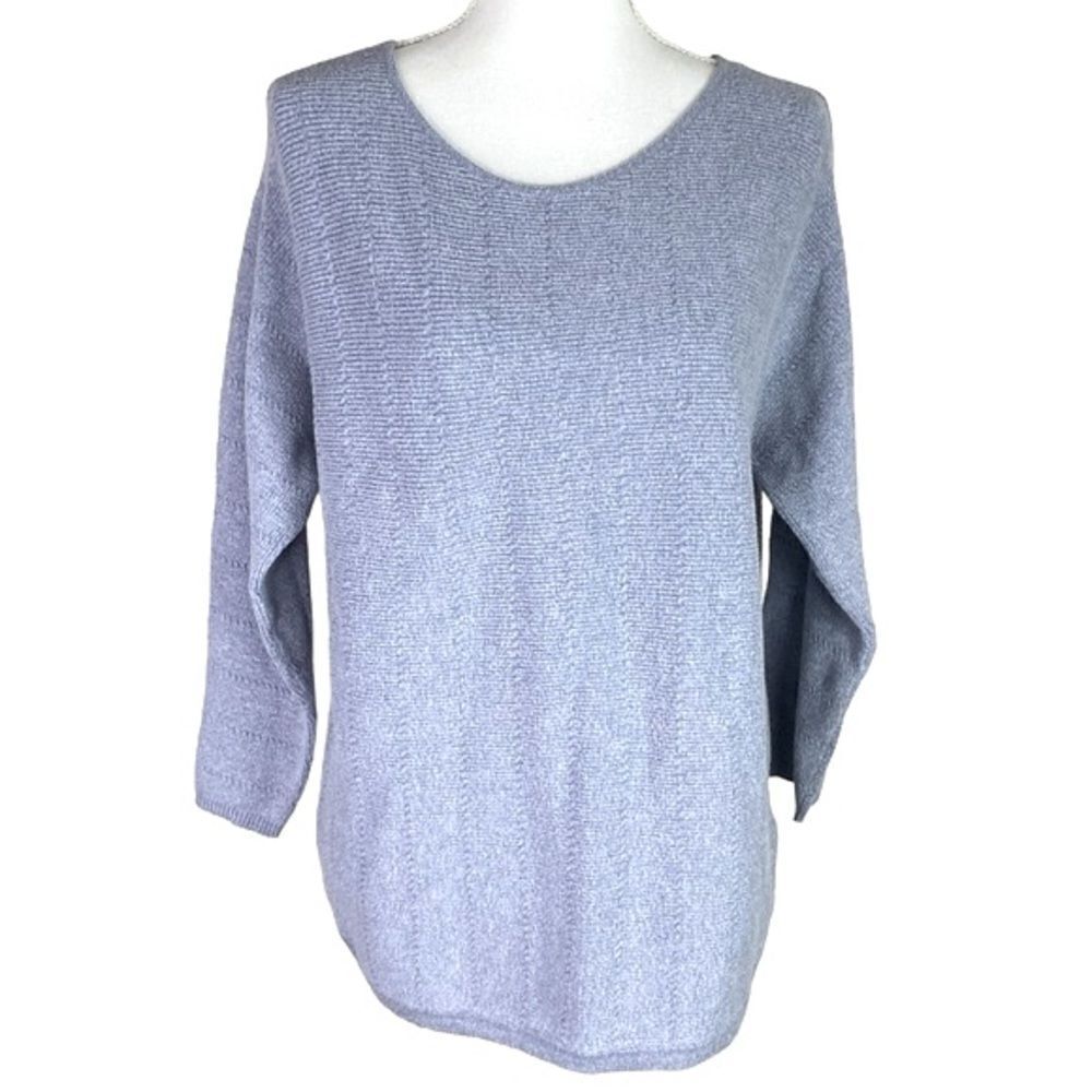 Grace Wm’s Sz 1XL Faded Blue Sweater